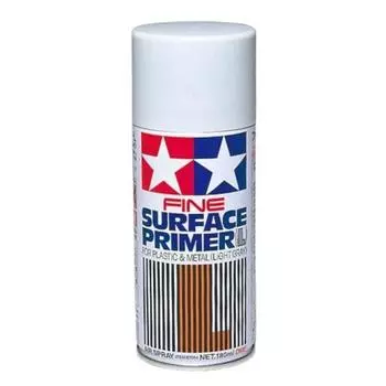 TAMIYA Makeup Material Series No.46 Super Surfacer L Light Gray 180ml Model Paint 87064