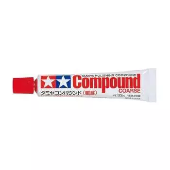 Tamiya Makeup Material Series No.68 Tamiya Compound Coarse 22ml Model Abrasive 87068