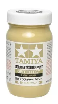 TAMIYA Makeup Material Series Scenery Texture Paint Light 250ml Model Paint 87122 No.122 (Песок Песок)