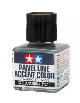 Tamiya Makeup Material Series Stain Paint 40 мл Модельная краска № 199 (Темно-серый) 87199-000