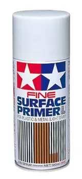 TAMIYA Makeup Material Series Super Surfacer L светло-серый 180 мл краска для моделей 87064 № 46