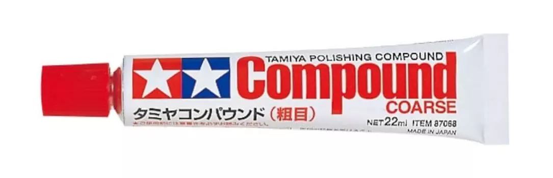 Tamiya Makeup Material Series Tamiya Compound Coarse 22ml Model Abrasive 87068 No.68