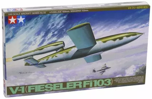 TAMIYA Masterpiece Series Luftwaffe Fiesela Fi103 Plastic Model 61052 1/48 No.52 V-1
