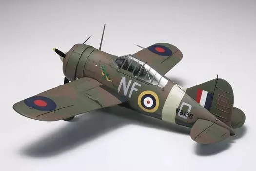 Tamiya Masterpiece Series Royal Air Force Brewster Buffalo Pacific Front Пластиковая модель 61094 1/48 № 94 B-339