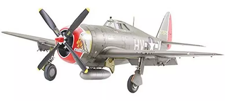Tamiya Masterpiece Series US Army Republic Thunderbolt Razorback Пластиковая модель 61086 1/48 № 86 P-47D