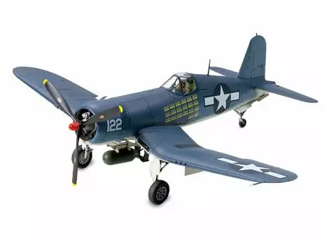 Tamiya Masterpiece Series US Navy Vought Corsair Пластиковая модель 61070 1/48 №70 F4U-1A
