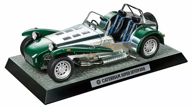 Tamiya Masters Coachwork Series Caterham Super Seven BDR Пластиковая модель 10204 1/12 № 04