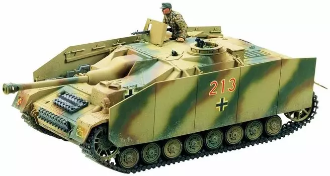 TAMIYA Military Miniature Series 4 Штурмовой танк 1/35 No. зелёный