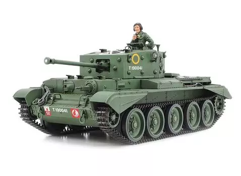 TAMIYA Military Miniature Series British Army Cruiser Tank Cromwell Plastic Model 35221 1/35 No.221 Mk.IV зелёный