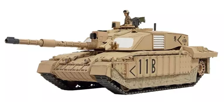 TAMIYA Military Miniature Series British Main Battle Tank Challenger 2 Iraq War Specification Plastic Model 32601 Molding Color 1/48 No.101