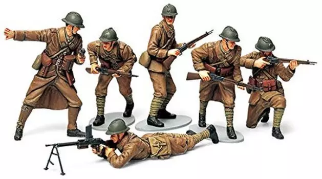 Tamiya Military Miniature Series Французская армейская пехота набор пластиковая модель 35288 1/35 № 288