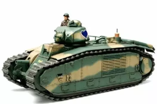 TAMIYA Military Miniature Series Французский армейский танк B1 bis Пластиковая модель 35282 1/35 № 282