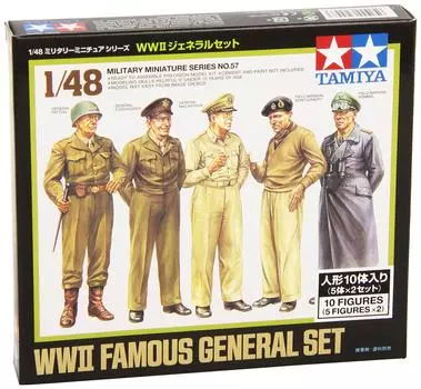 Tamiya Military Miniature Series General Set Пластиковая модель 32557 1/48 № 57