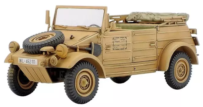 Tamiya Military Miniature Series Немецкая армия Kubelwagen Type 82 Пластиковая модель 32501 1/48 № 01 Pkw.K1
