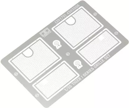 TAMIYA Military Miniature Series немецкий армейский тяжелый танк Tiger I серии набор травленых решеток пластиковые детали для модели 35179 1/35 № 179