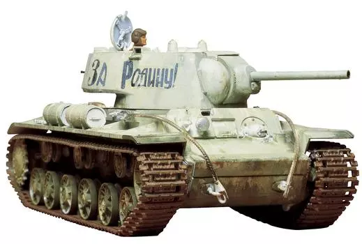 Tamiya Military Miniature Series Soviet Army Tank C Type Plastic Model 35066 1/35 No.66 KV-1