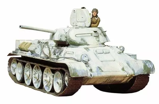 Tamiya Military Miniature Series Советский армейский танк 1942 года Модель 35049 1/35 № 49 T34/76