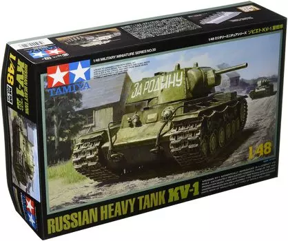 Tamiya Military Miniature Series Советский Армейский Тяжелый Танк Пластиковая Модель 32535 1/48 №35 КВ-1