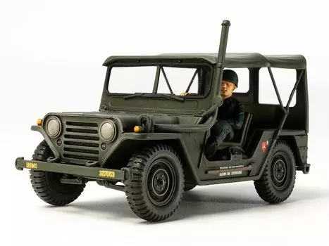 Tamiya Military Miniature Series US Army M151A1 Вьетнамская война Пластиковая модель 35334 1/35 No.334
