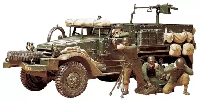 Tamiya Military Miniature Series US Army M21 Motor Carrier Пластиковая модель 35083 1/35 № 83