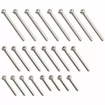 Tamiya Mini 4WD Grade Up Parts Series No.508 GP.508 Stainless Steel Screw Set 15/20/25/30mm 15508