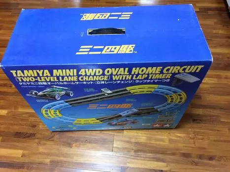 Tamiya Mini 4WD Oval Home Circuit 3D круг со сменой полосы движения 69539 (с таймером)