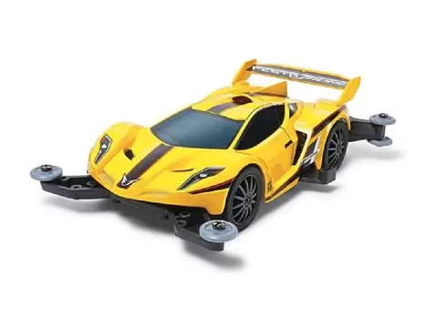 Tamiya Mini 4WD PRO Series Festa Jaune 18637 №37 (Шасси МА) серый