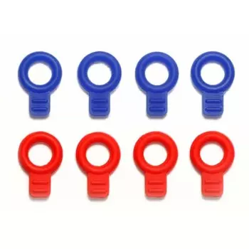 Tamiya Mini 4WD специальный проект продукта резиновый корпус фиксатор (синий / красный) 95393