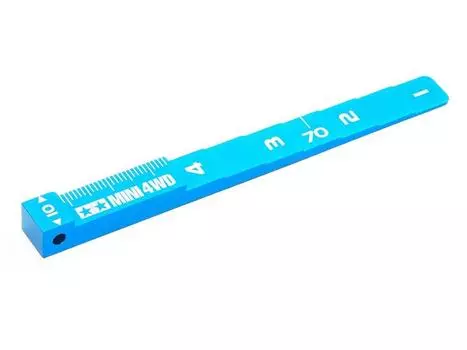 Tamiya Mini 4WD Special Product Mini 4WD Setting Gauge Blue 95300
