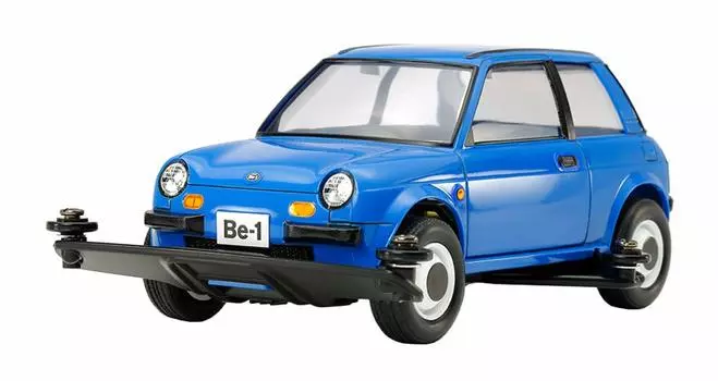 Tamiya Mini 4WD Special Product Nissan Blue Version Type 3 Шасси Пластик Модель 95477 Be-1 синий
