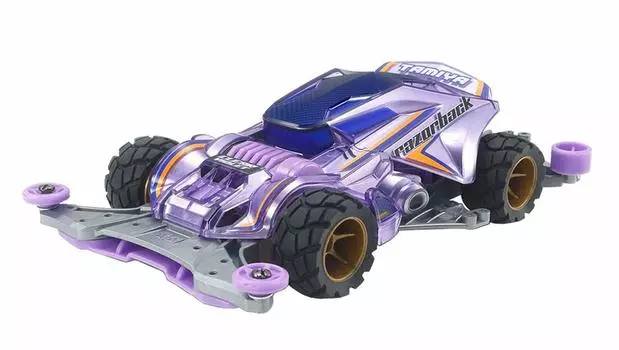 Tamiya Mini 4WD Special Product Razorback Clear Violet Special Chassis 95524 FM-A