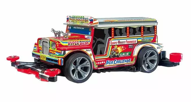 Tamiya Mini 4WD Special Product Шасси Jeepney 95551 FM-A