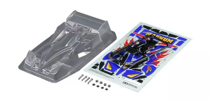 Tamiya Mini 4WD Special Project Cyclone Magnum Clear Body Set 95611
