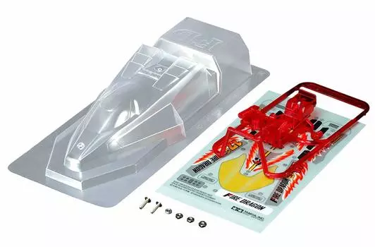 Tamiya Mini 4WD Special Project Fire Dragon Clear Body Set 95406 (Polycarbonate)