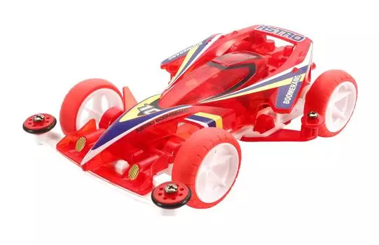 Tamiya Mini 4WD Special Project Product Super Mini 4WD Astro Boomerang Clear Red Special 1 95274 (Super Chassis)