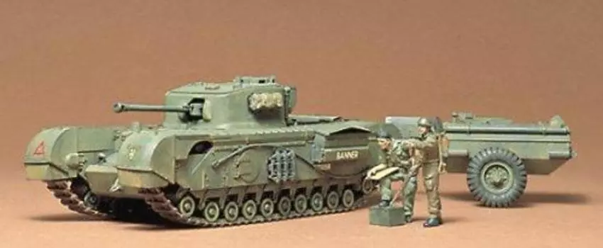Tamiya MM Черчилль Крокодил 1/35