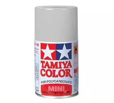 TAMIYA Поликарбонатная аэрозольная краска Frost Silver Model Paint 86036 PS-36