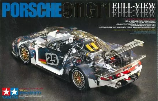 Tamiya Полный Вид Porsche 911 Sports 1/24 (1/24 Машина24208)