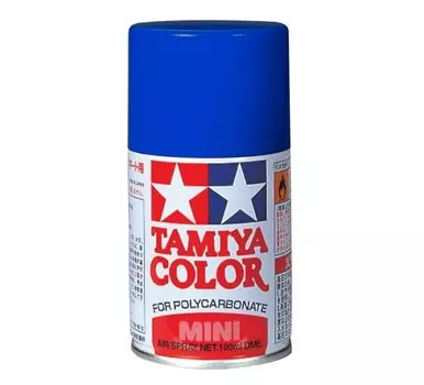 Tamiya Polycarbonate Spray Blue Model Paint 86004 PS-4