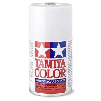 Tamiya Polycarbonate Spray No.01 PS-1 White 86001