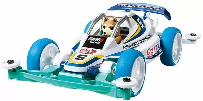 TAMIYA Racer Mini 4WD Series Dog Super II Chassis 18086 No.86