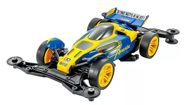 TAMIYA Racer Mini 4WD Series Super Avante VZ Chassis 18101 Molding Color 1/32 No.101 Jr.