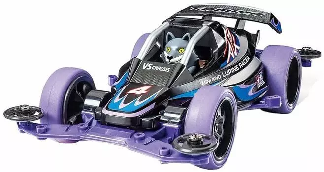 TAMIYA Racer Mini 4WD Series Wolf VS Chassis 18085 No.85 чёрный