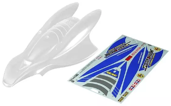 Tamiya RC Parts Special Project No.1751/10RC Saint Dragon Spare Clear Body Set 47475