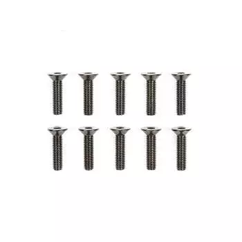 TAMIYA RC Spare Parts No.1631 SP.1631 3x12mm Steel Hexagonal Flathead Screws 10 Pieces 51631-000