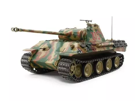 Tamiya RC Tank Series немецкий танк Panther A выделенный 56605 1/25 № 5 (с радио)