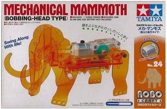 TAMIYA RoboCraft Series №24 Меха Мамонт (Ходьба с качающейся головкой) 71124