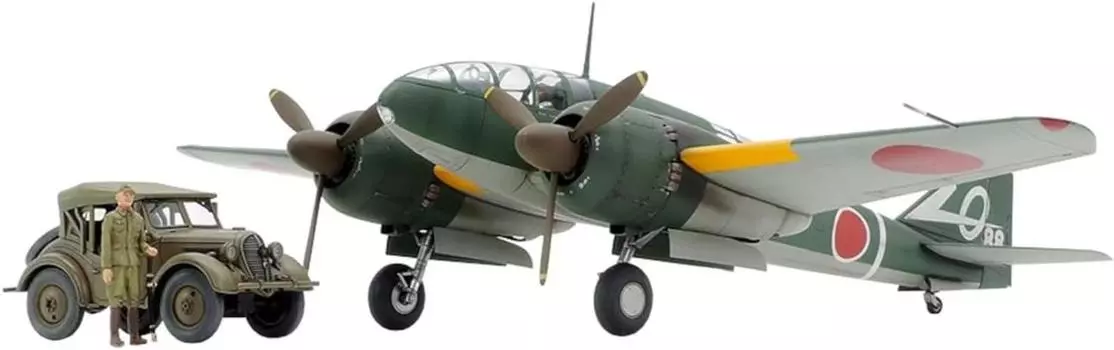 TAMIYA Scale Limited Product Headquarters Reconnaissance Aircraft Type Set Пластиковая модель 25217 1/48 Hyaku-style III/Kurogane 4-Ki
