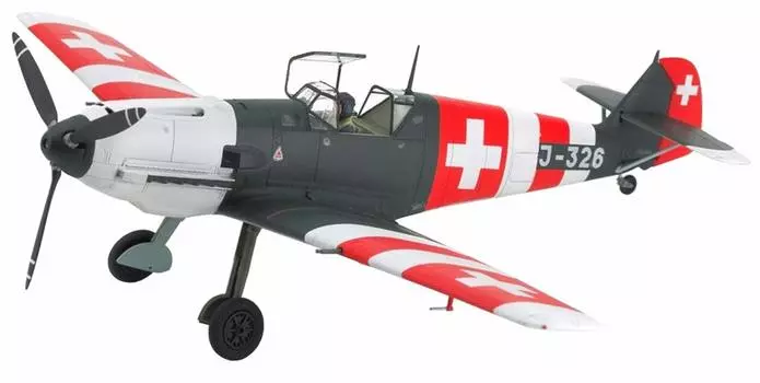 TAMIYA Scale Limited Product Swiss Air Force Messerschmitt Bf109 Пластиковая модель 25200 1/48 E-3 белый