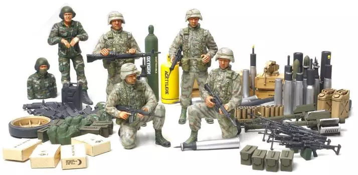 Tamiya Scale Limited Series 135 American Current Infantry набор аксессуаров
